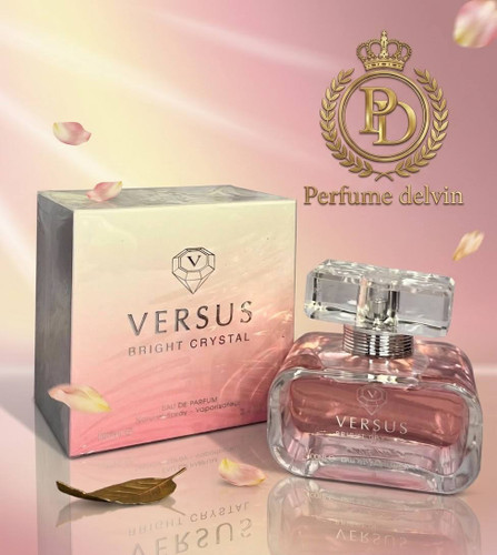 ادکلن ورساچه صورتی کریستال برایت فراگرنس وردVersace Bright Crystal fragrance world