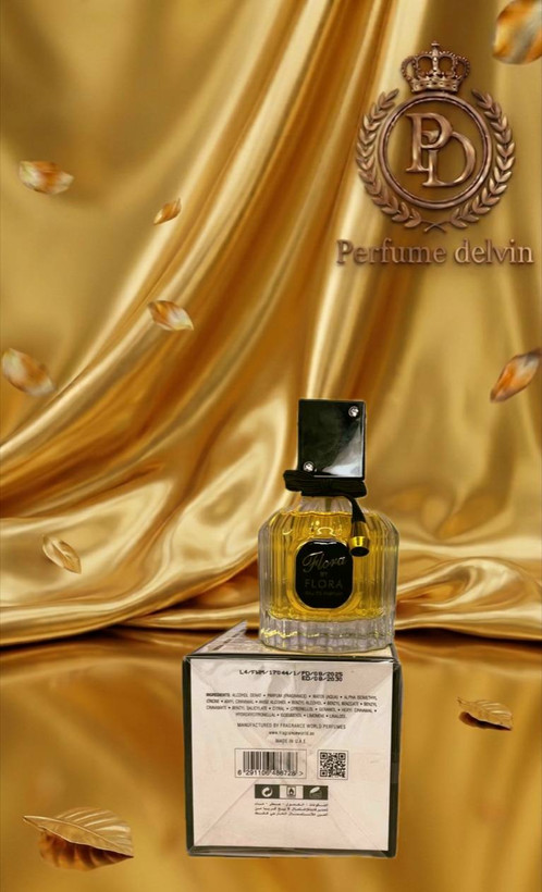 عطر ادکلن زنانه گوچی فلورا فراگرنس ورد فلورا بای فلورا (Fragrance World Gucci Flora by Gucci)