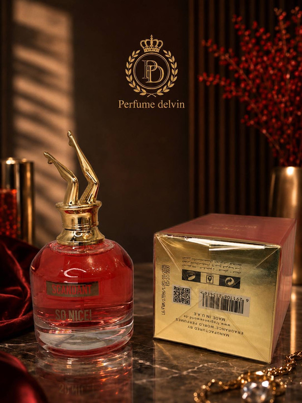 عطر ادکلن ژان پل گوتیه سو اسکندال زنانه-اسکندال قرمز (سو نایس) فرگرانس ورد | Jean Paul Gaultier So Scandal(So Nice) حجم 100 میل(شرکتی)