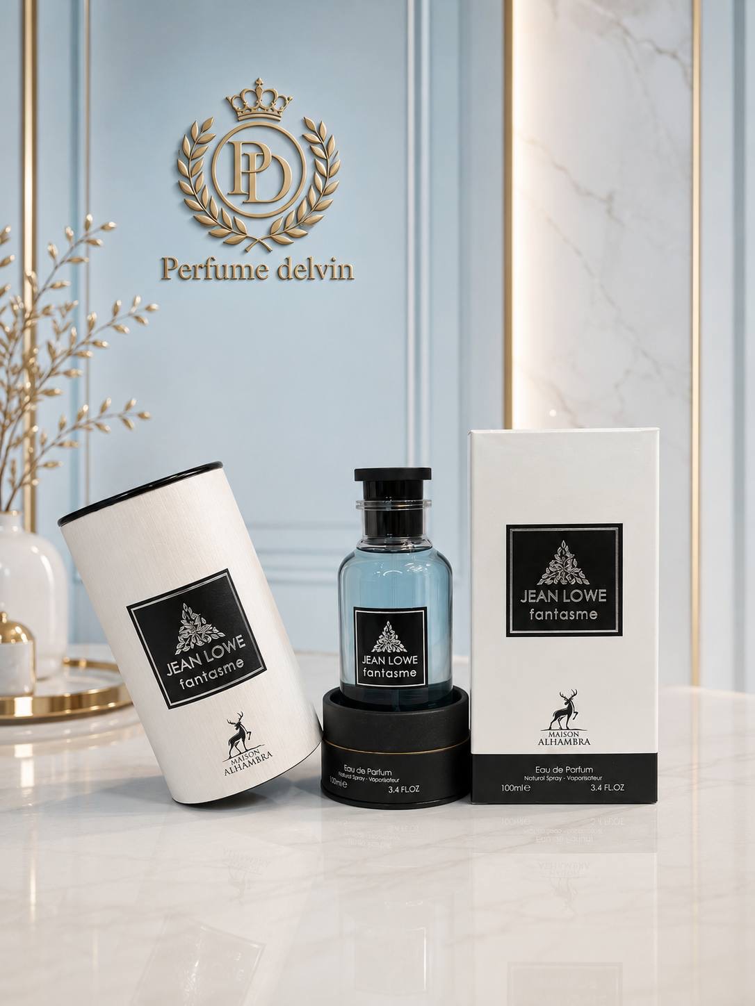 عطر ادکلن جین لوو فانتاسم الحمبرا مشابه لویی ویتون اتراپ ریو | Alhambra Jean Lowe Fantasme